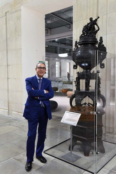 Professor David Khalili lectures at SOAS on the preservation of history through art collecting