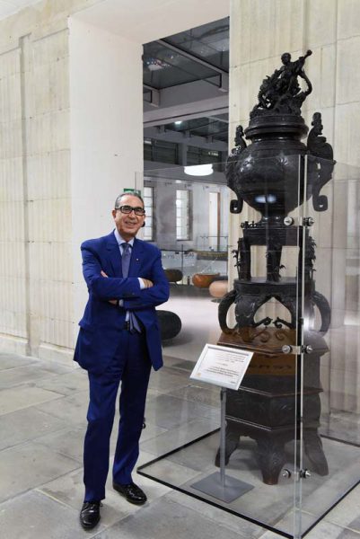 Professor David Khalili lectures at SOAS on the preservation of history through art collecting