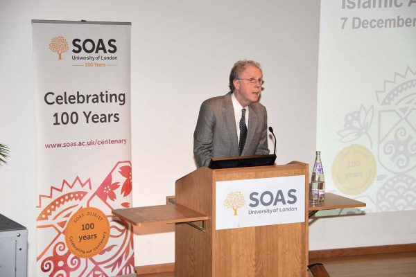 Professor David Khalili lectures at SOAS on the preservation of history through art collecting