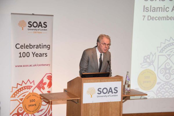 Professor David Khalili lectures at SOAS on the preservation of history through art collecting